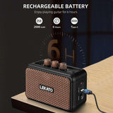 LEKATO AG-04 Mini 5W Speakers Electric Guitar Amplifier