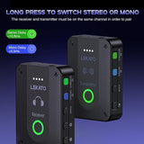 LEKATO MS-02 In Ear Monitor 2.4G Stereo Wireless System - LEKATO - Buy Musical Instruments, Pedals, Wireless, Drum, Pro Audio & More