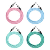 LEKATO C5 10ft/3m macaron Guitar Cables