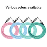 LEKATO C5 10ft/3m macaron Guitar Cables
