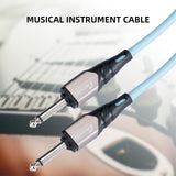 LEKATO C5 10ft/3m macaron Guitar Cables