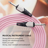 LEKATO C5 10ft/3m macaron Guitar Cables