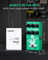 LEKATO EP-02 DIRTY STUDIO Distortion Guitar Effect Pedal
