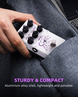 LEKATO EP-04 DELAY STUDIO Reverse Delay Guitar Effect Pedal