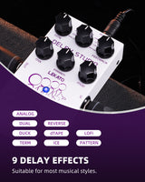 LEKATO EP-04 DELAY STUDIO Reverse Delay Guitar Effect Pedal