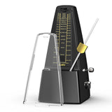 LEKATO Mechanical Metronome Bell Universal Metal Movement Track Beat Tempo