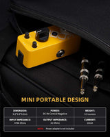 LEKATO CP-01 Compressor Effect Pedal VOL & EQ Sweep