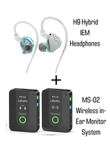 LEKATO MS-02 In Ear Monitor 2.4G Stereo Wireless System - LEKATO - Buy Musical Instruments, Pedals, Wireless, Drum, Pro Audio & More