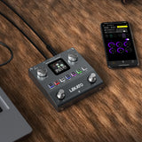 LEKATO ME-01 Multi Effects Processor Guitar Pedal w/6 Effects Modules 80 Presets 20 IRs