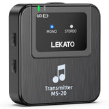 LEKATO MS-20 In Ear Monitor w/Charge Case 2.4G Stereo Wireless System
