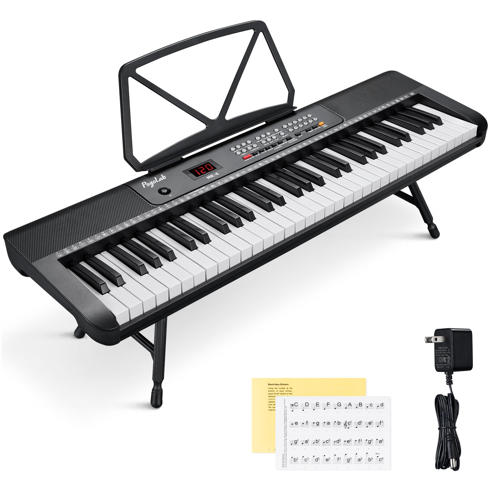 POGOLAB MK-4 61 Keys Compact Keyboard Piano