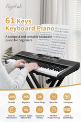 POGOLAB MK-4 61 Keys Compact Keyboard Piano