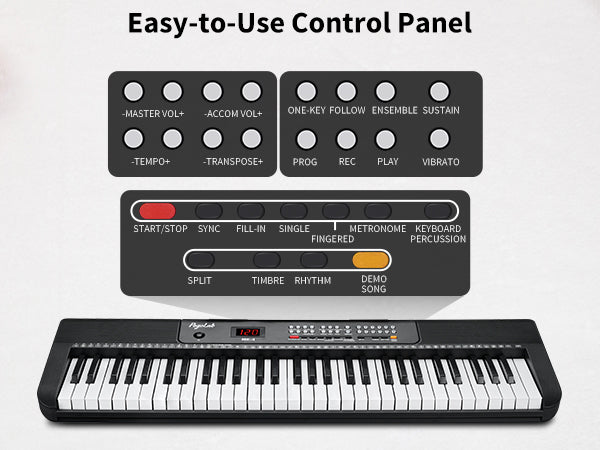 POGOLAB MK-4 61 Keys Compact Keyboard Piano