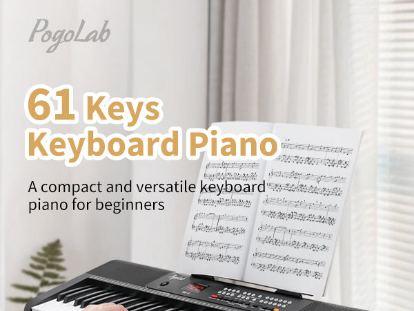 POGOLAB MK-4 61 Keys Compact Keyboard Piano