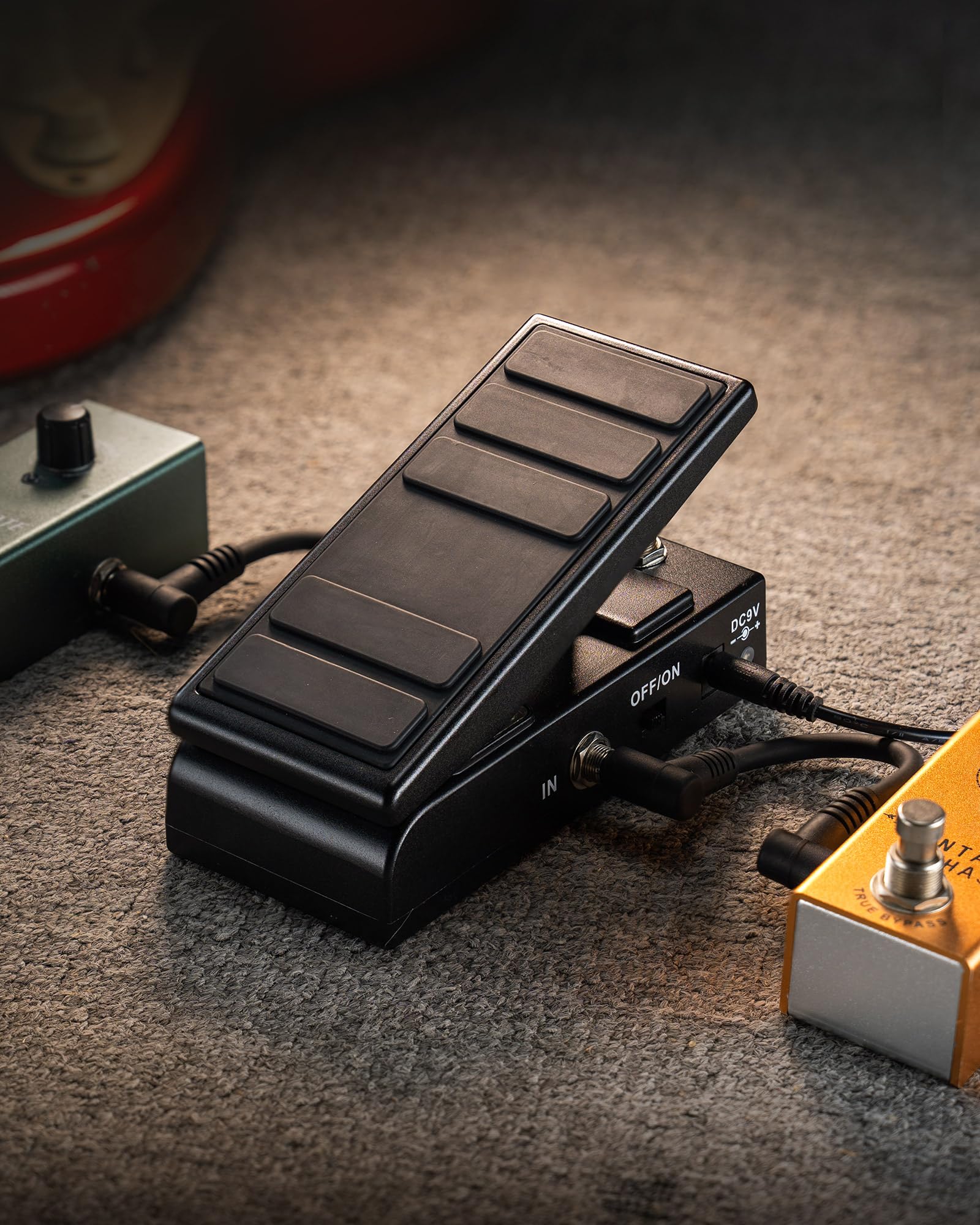 LEKATO CP-520 Mini Guitar Pedal Wah Active Volume Control