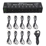 MOSKY MICRO POWER 9-Channel Guitar Pedal Power Supply