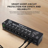 MOSKY MICRO POWER 9-Channel Guitar Pedal Power Supply