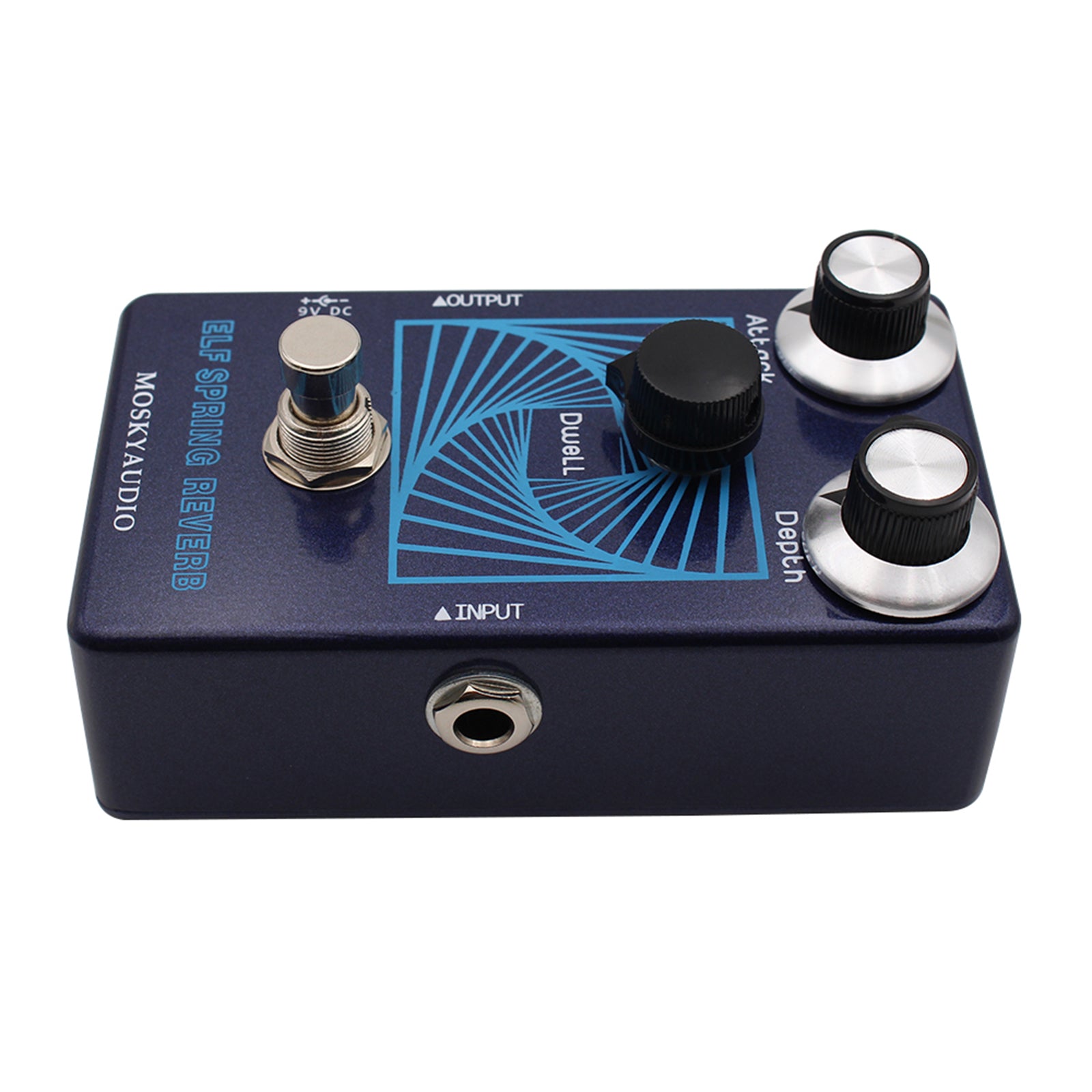 MOSKYAUDIO ELF SPRING REVERB Guitar Effect Pedal
