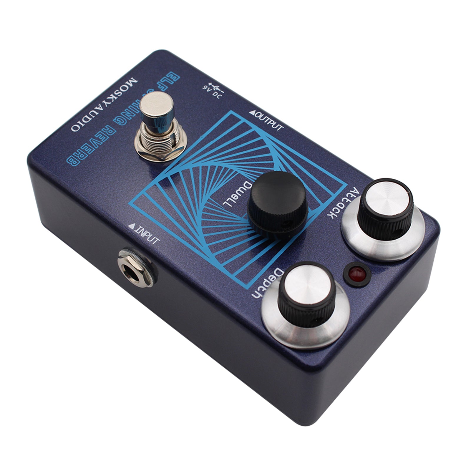 MOSKYAUDIO ELF SPRING REVERB Guitar Effect Pedal