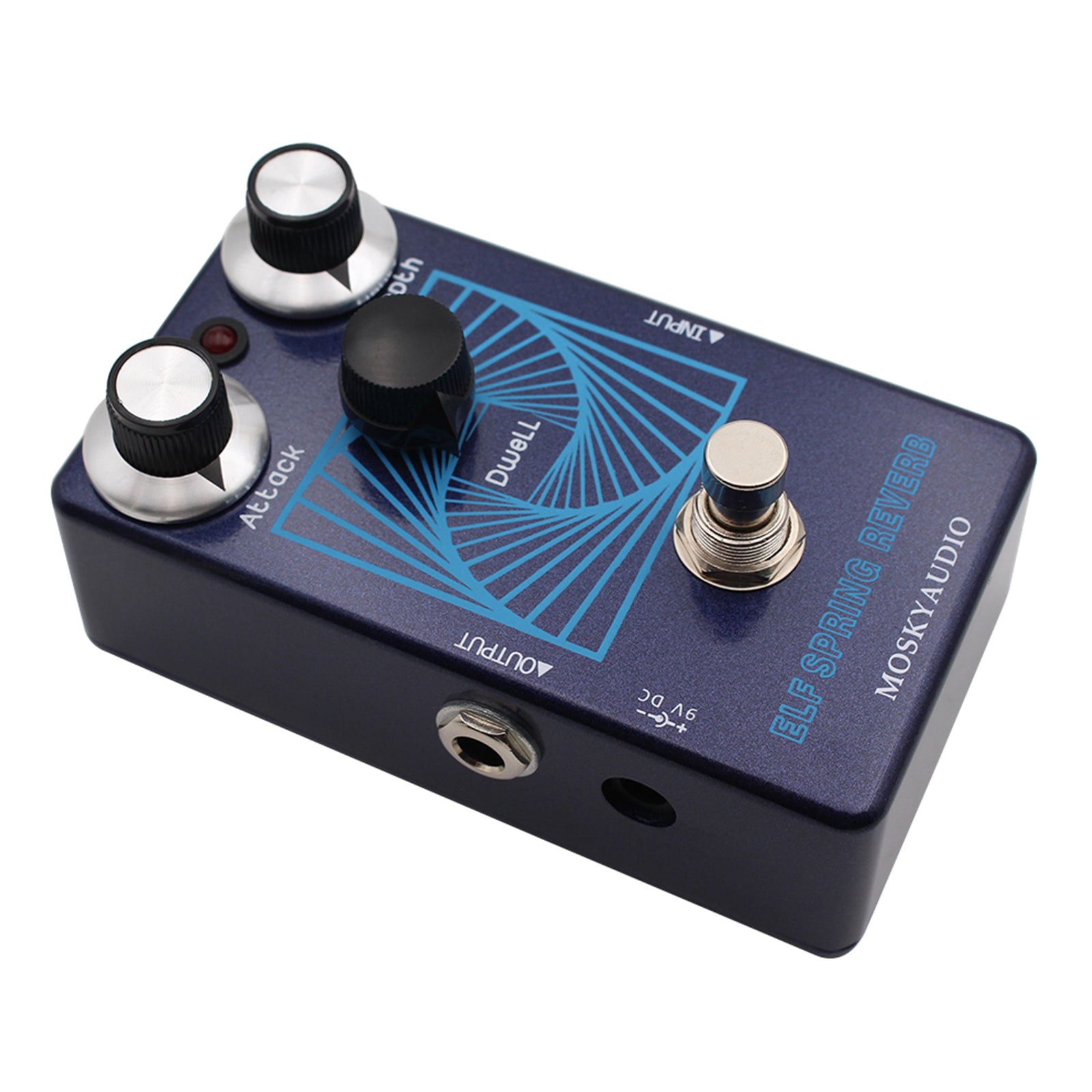 MOSKYAUDIO ELF SPRING REVERB Guitar Effect Pedal