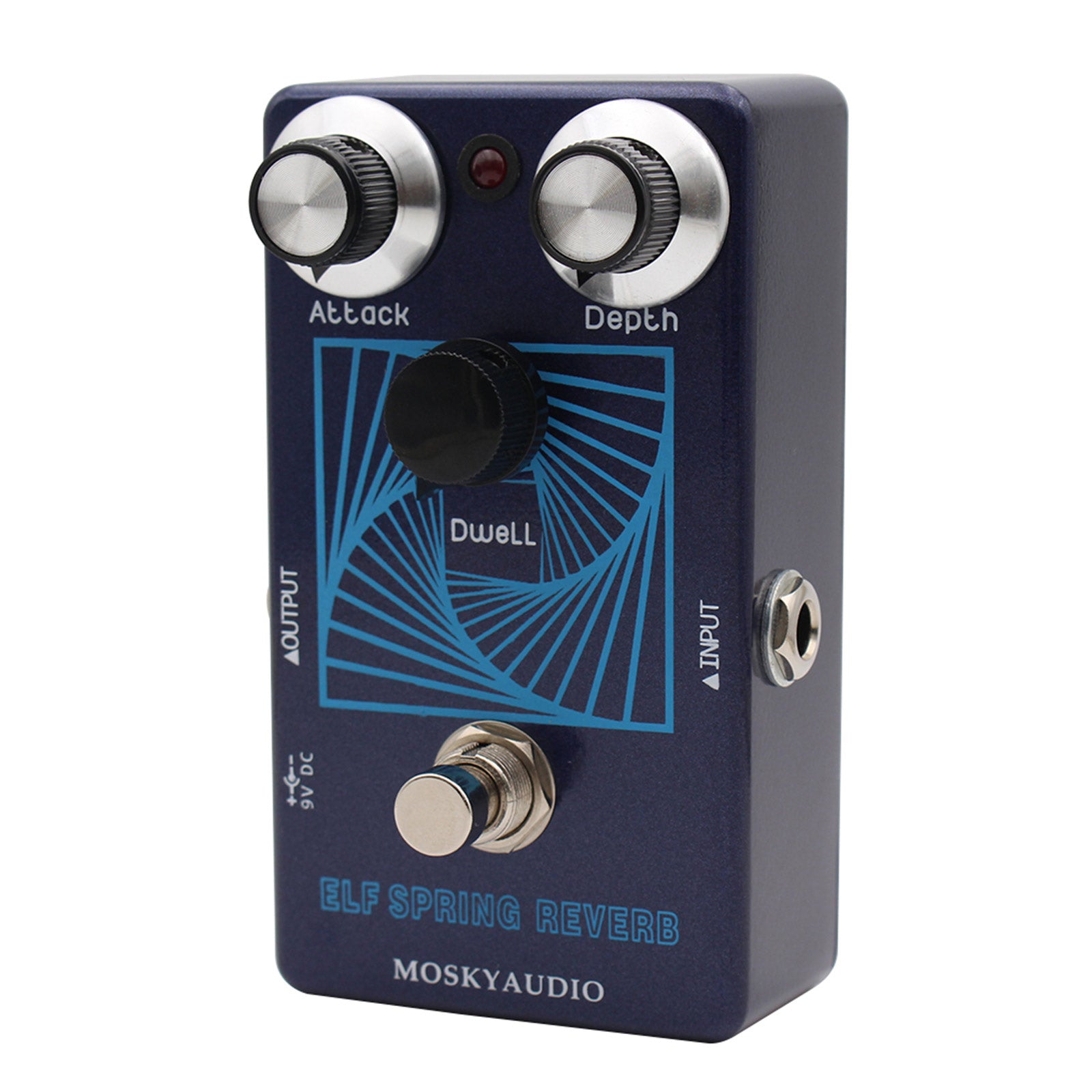 MOSKYAUDIO ELF SPRING REVERB Guitar Effect Pedal
