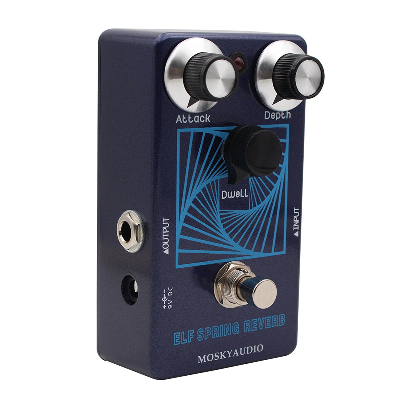 MOSKYAUDIO ELF SPRING REVERB Guitar Effect Pedal