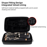 Clarinet Fashion Case Lightweight Portable with Adjustable Strap Sponge Lining Comprehensive