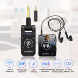 2.4G Wireless In-Ear Monitor System with Rechargeable Transmitter Receiver