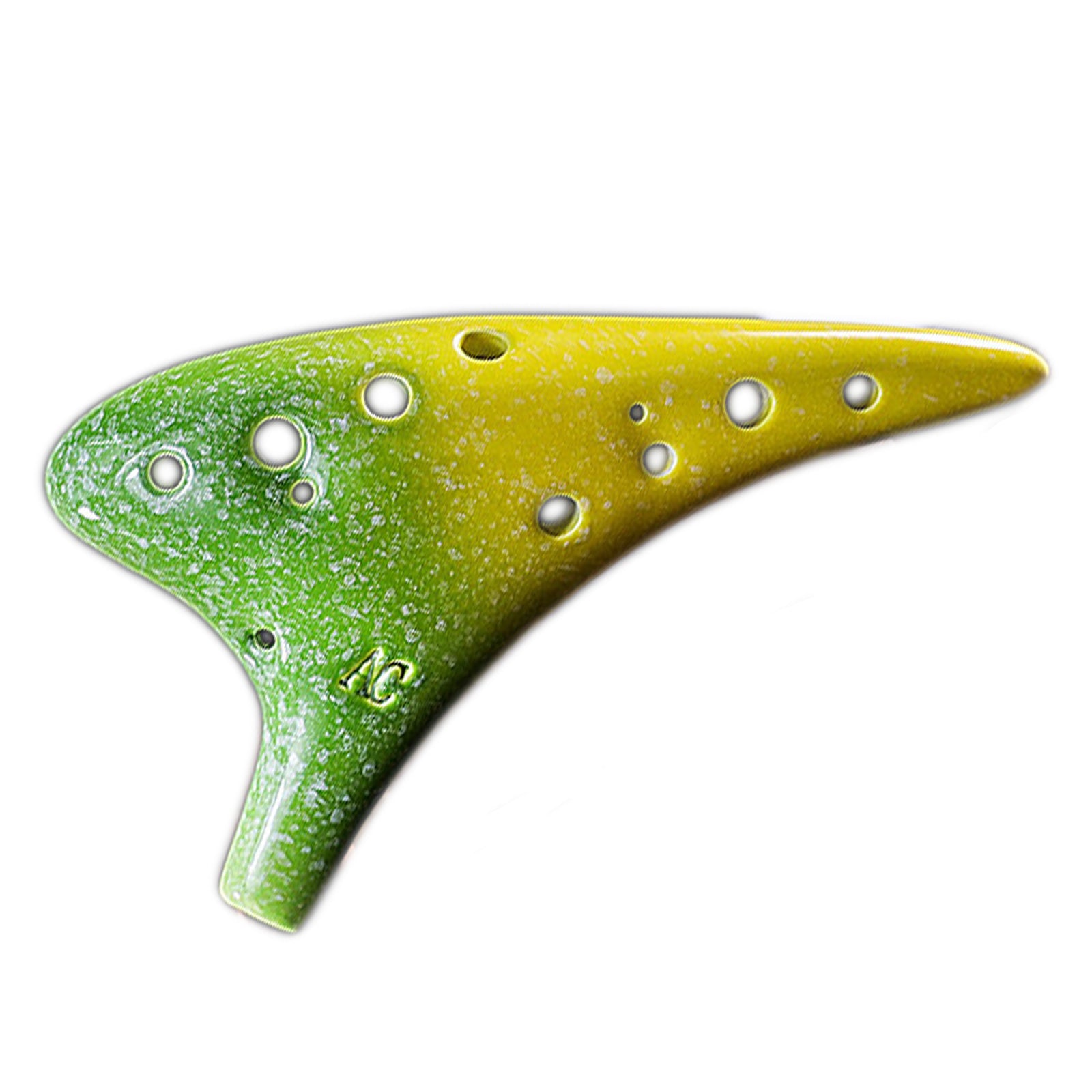 Starry Sky Ocarina 12 Hole -Alto C Ceramic Piccolo Musical Instrument