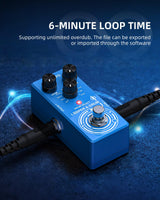 LEKATO LP-02 Looper Guitar Pedal Drum Machine