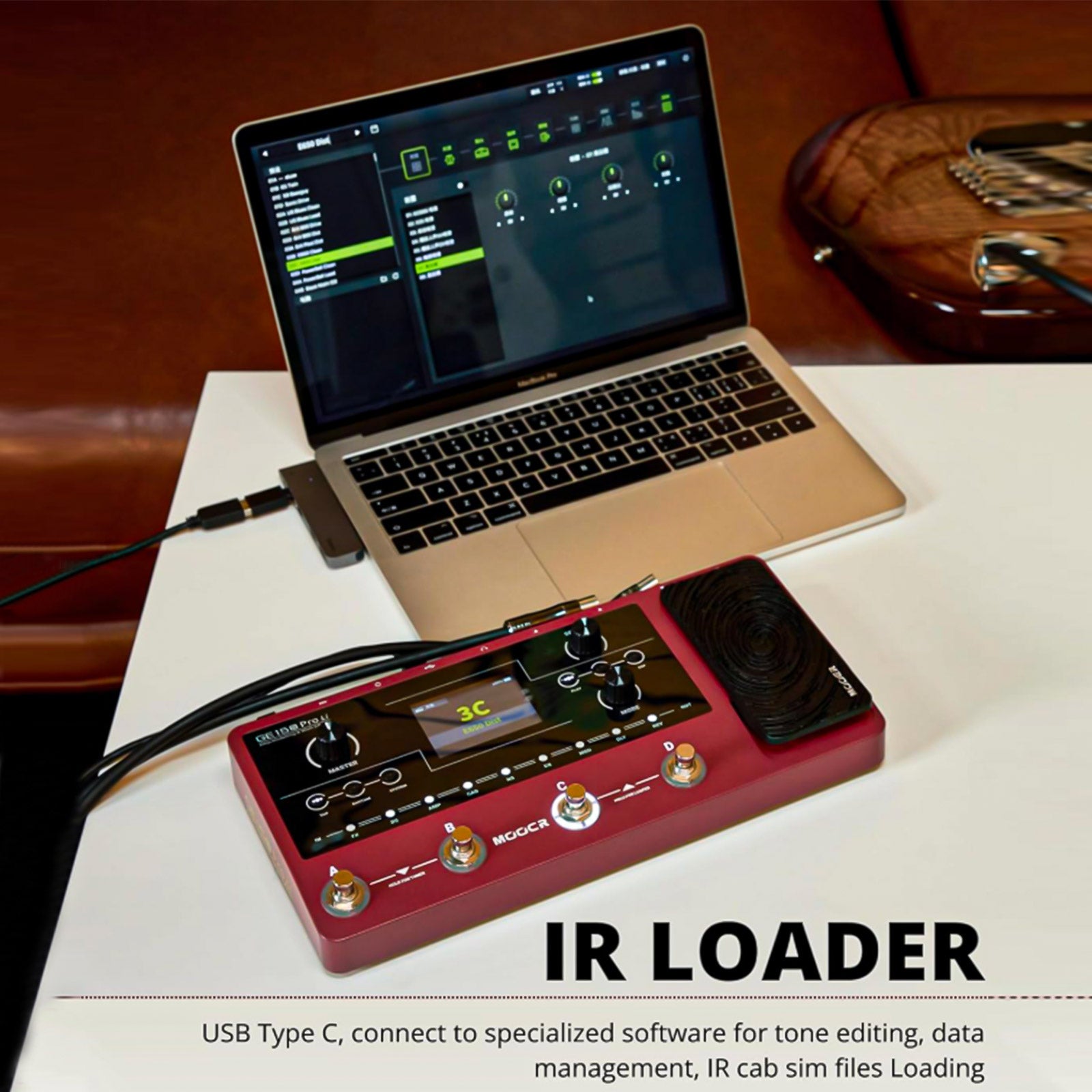 MOOER GE-150 Pro Li Gitarren-Multieffektprozessor 