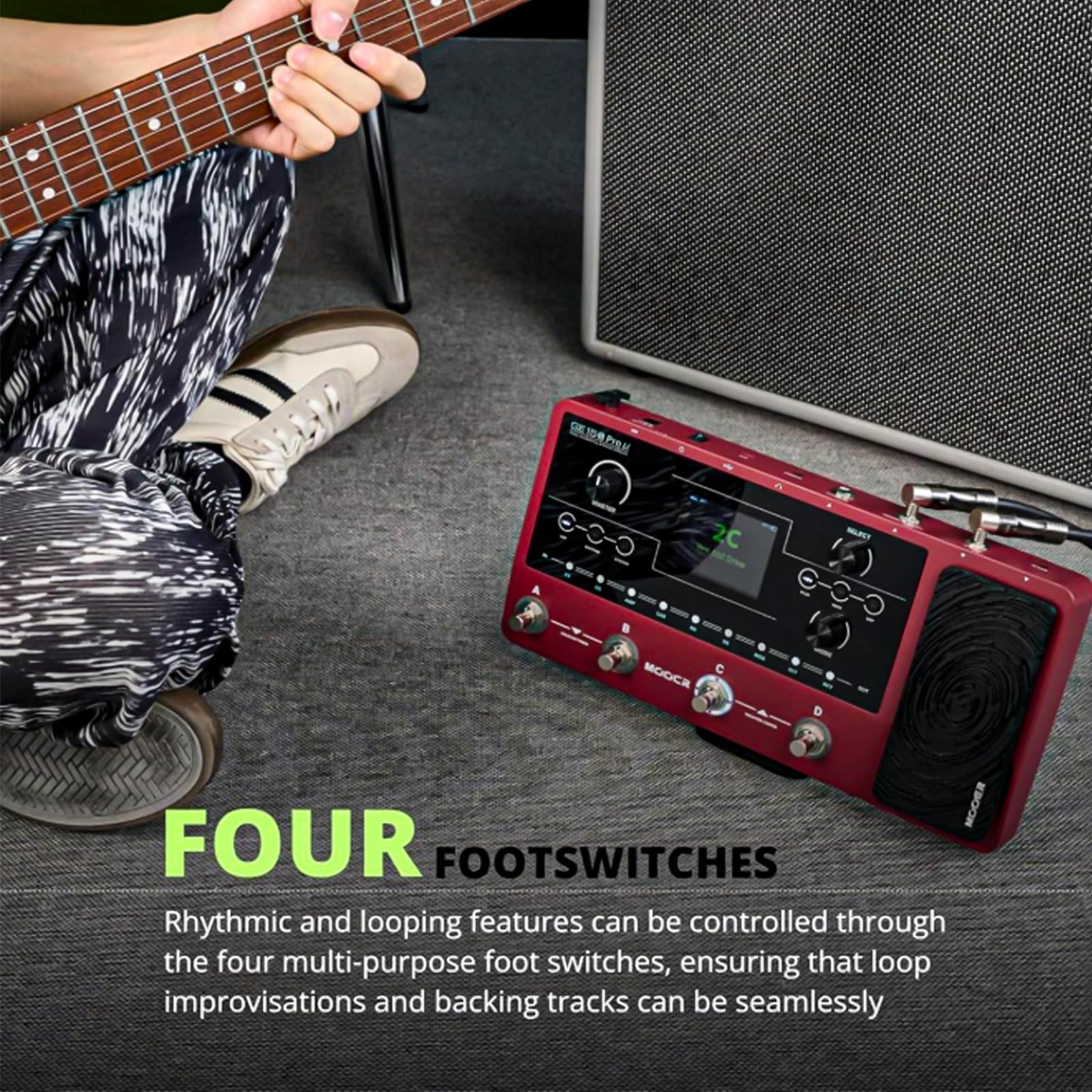 MOOER GE-150 Pro Li Gitarren-Multieffektprozessor 