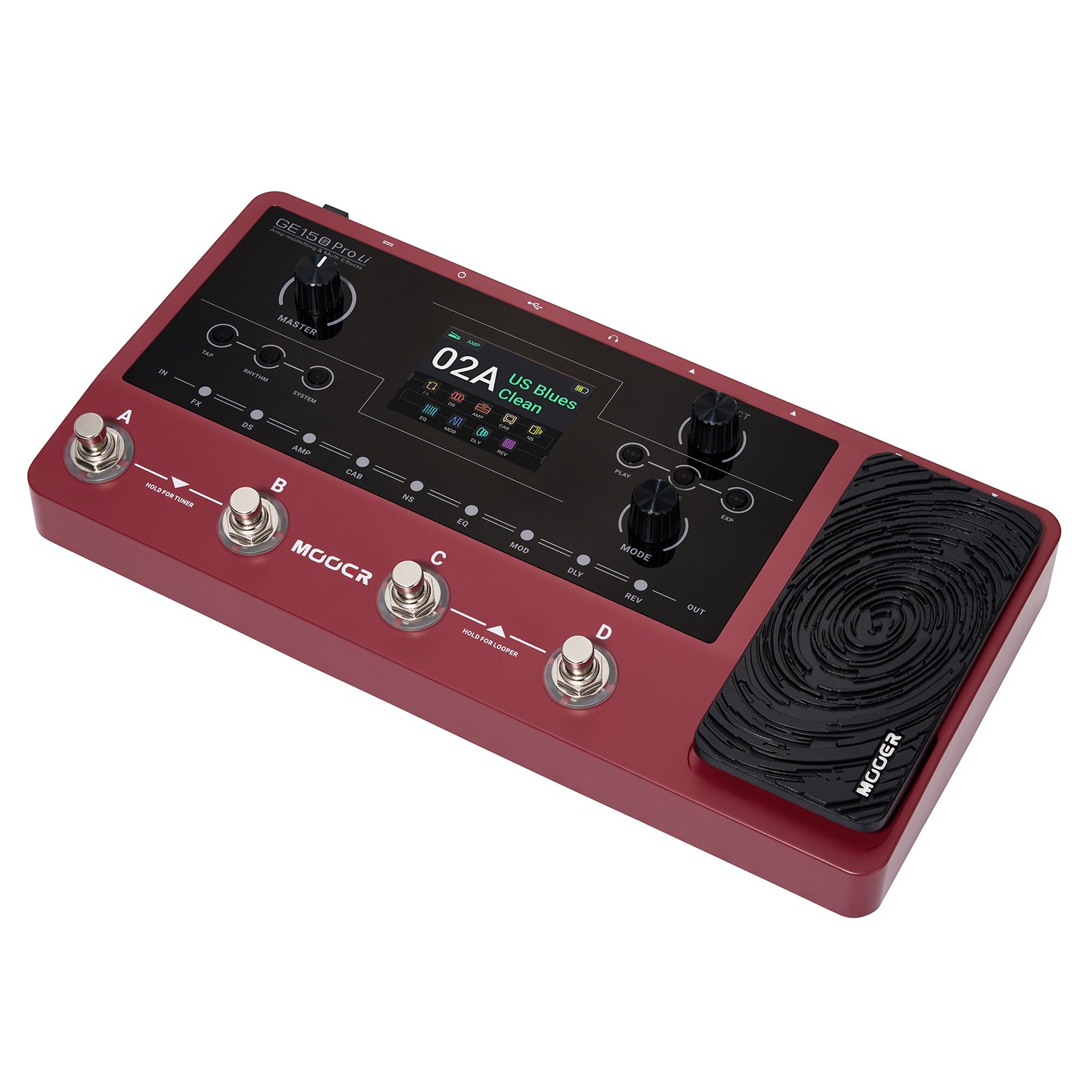 MOOER GE-150 Pro Li Gitarren-Multieffektprozessor 