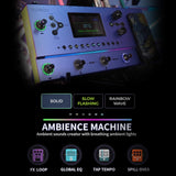 MOOER GE200 Pro Li Gitarren-Multieffektpedal Lila 