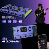 MOOER GE200 Pro Li Gitarren-Multieffektpedal Lila 