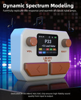 LEKATO ME-05 MINI Pocket Effects Pedal 125 Effects 30 Cab Sims 40s Looper