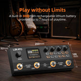 LEKATO TANK PRO Guitar Multi Effects Processor