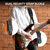LEKATO LGS-19 3.2 Inch Thickened Elastic Diving Guitar Strap