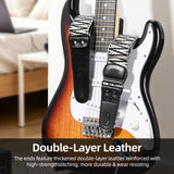 LEKATO LGS-21 Premium Jacquard Nylon Guitar Strap Set
