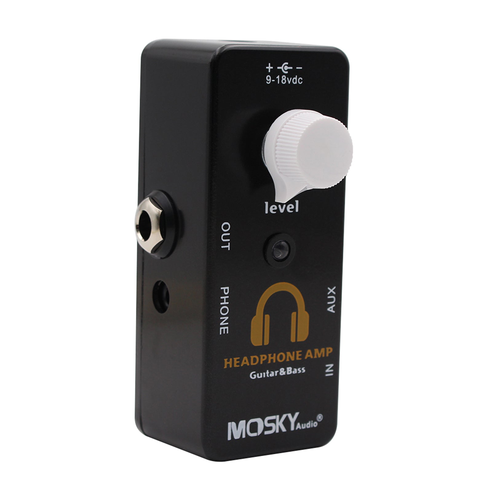 MOSKYAUDIO Guitar Bass Pedal Herdphone Amp