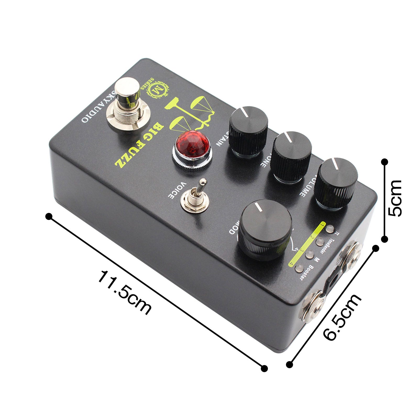 MOSKYAUDIO M-series Guitar Pedal TRANSPARENT DRIVE