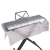 Transparent 88 Keys Keyboards Cover Digital Piano Dust Cover Waterproof PEVA Protective Cover