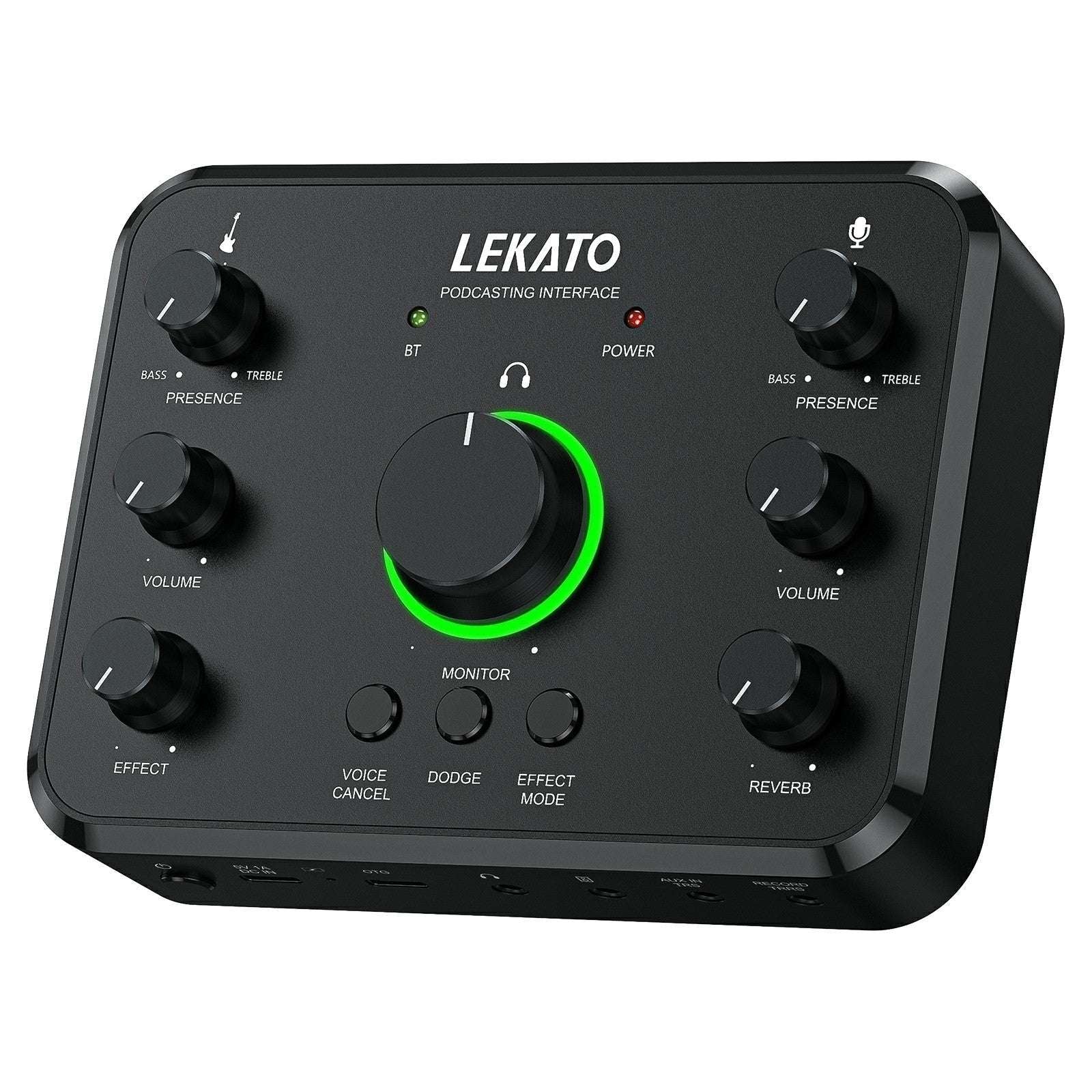 Lekato LP-1 Recording Streaming Podcast USB Audio Interface