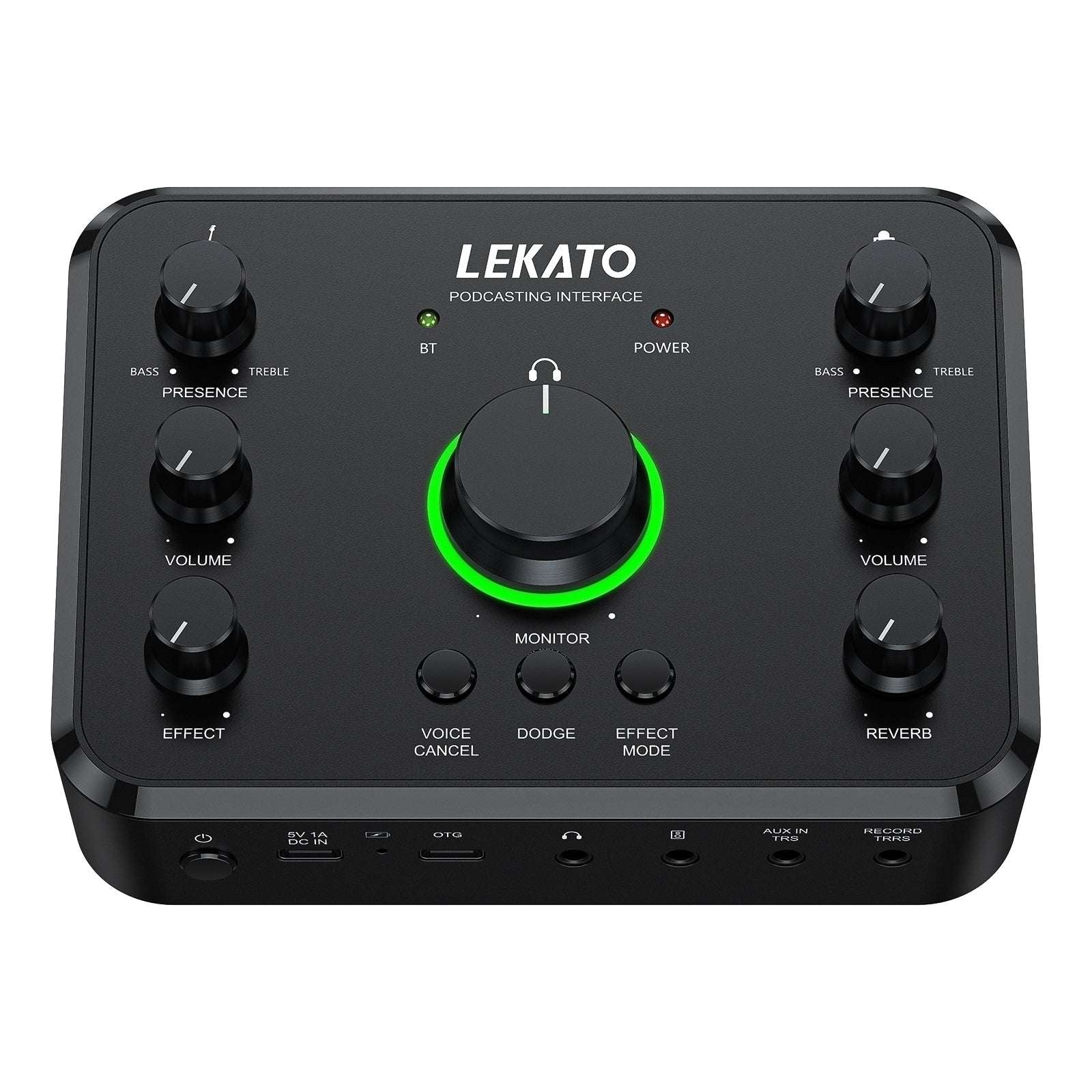 Lekato LP-1 Recording Streaming Podcast USB Audio Interface
