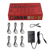 MOSKY AUDIO ISO 6 Power Supply 6-way Independent Isolated Guitar Pedal