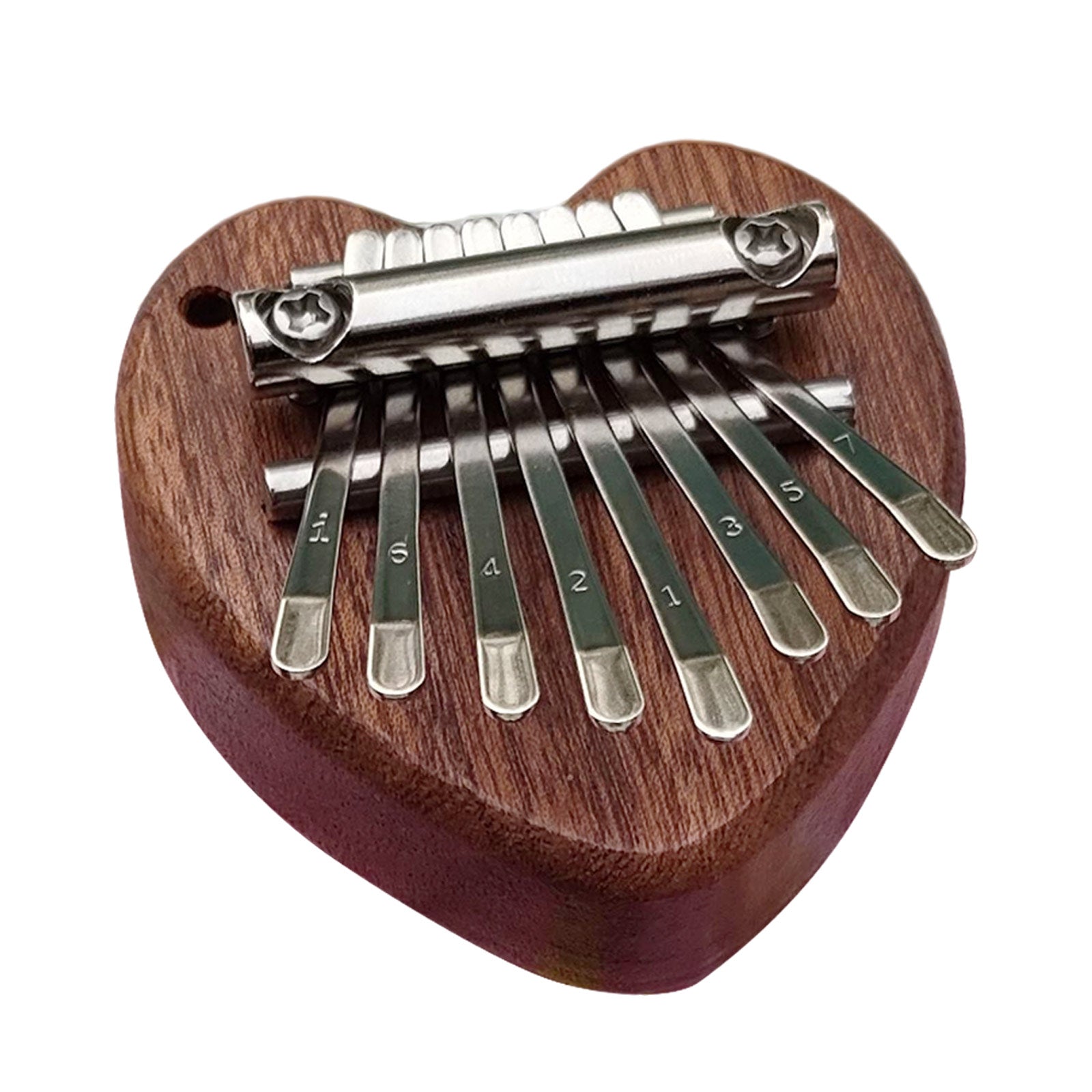 Pogolab 8-Note Wood Mini Kalimba Thumb Piano