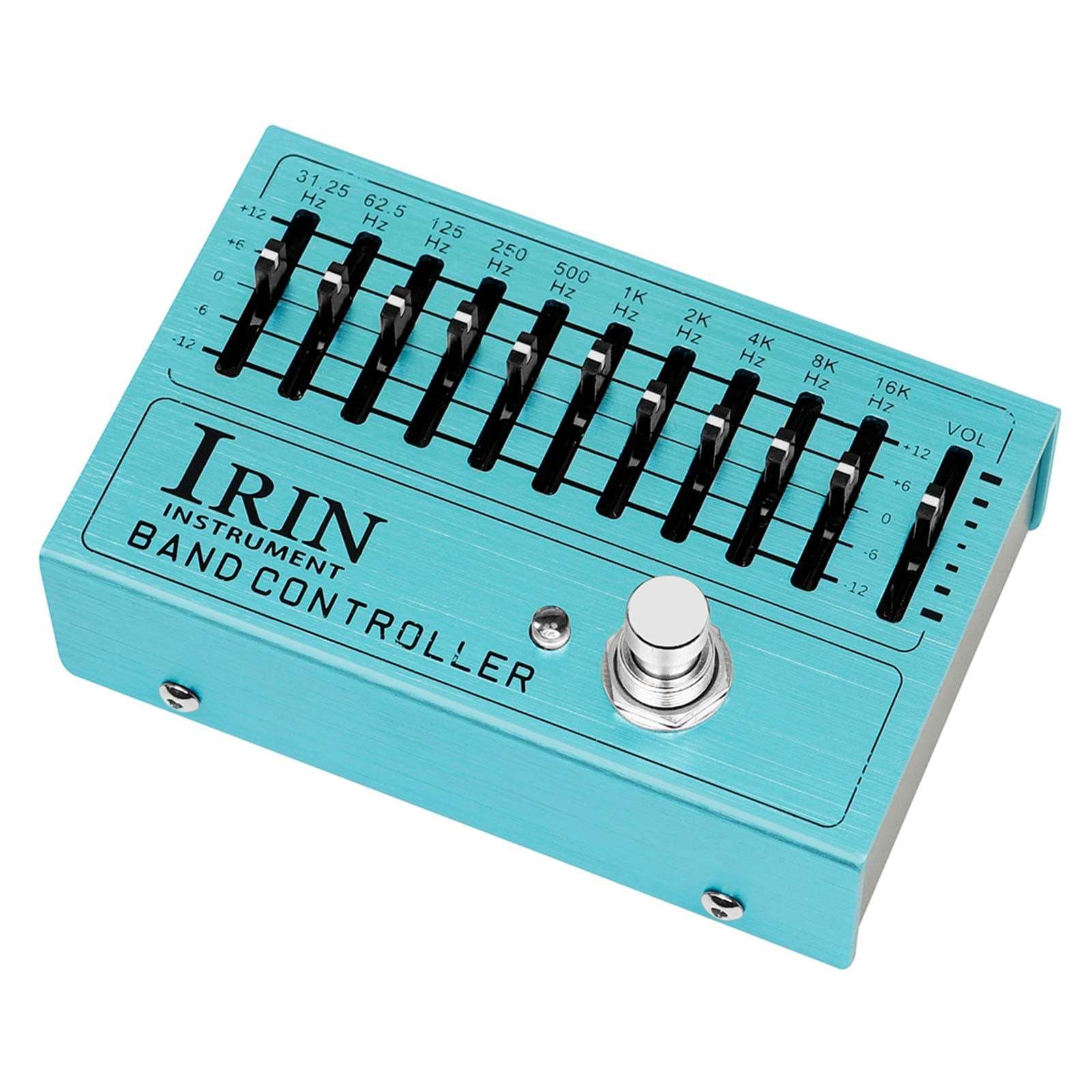 IRIN 10 Band EQ Effects Processor Volume Control Mini Guitar Effect Pedal