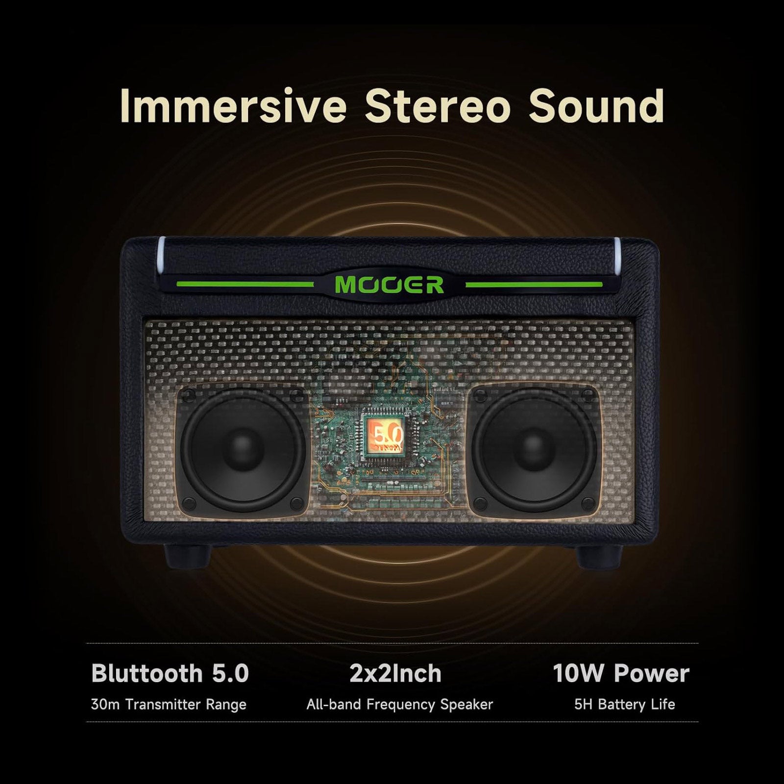 MOOER SD10i 10W Intelligent Guitar Amplifier