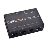 DOREMiDi MIDI THRU-6 Pro Box 1-In 6-Out Controller 6 Kanäle Spliter