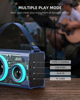 LEKATO A3 HD Stereo Sound 25W Transparent Bluetooth Speaker